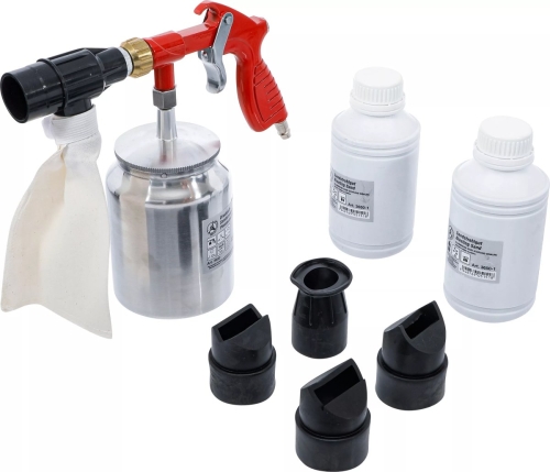 Kit pistolet de sablage pneumatique